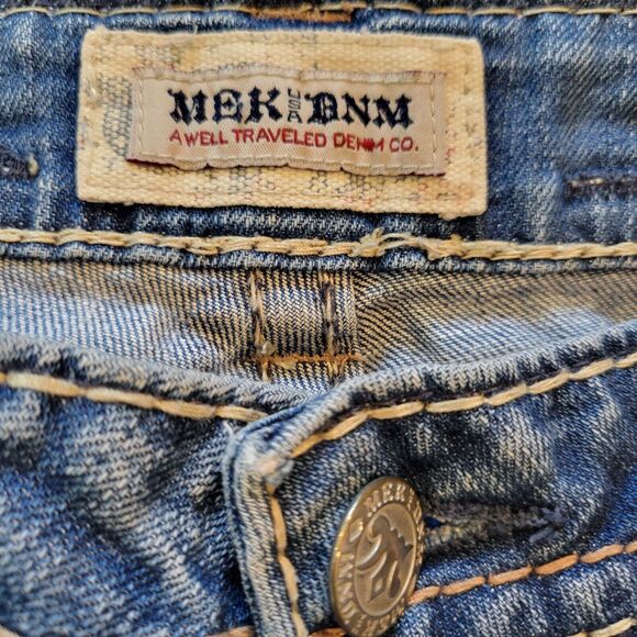 Mek Denin Buckle Jeans Womens Size 30 x 32 Basti Bootcut - Picture 6 of 10